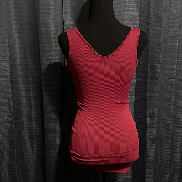 Wild Fable Red Ribbed Mini Dress - Picture 3 of 3